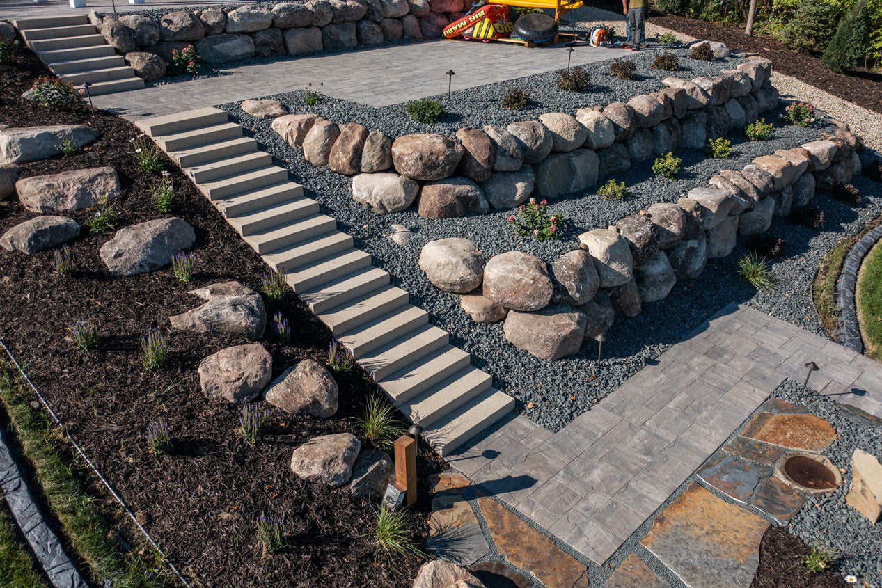 Grand Discover Pavers Product Photo 5 Patio build with Grand Discover pavers