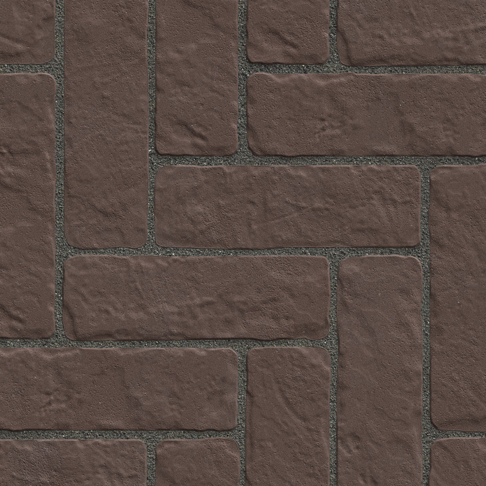 Brooklyn pavers in the rosewood colour