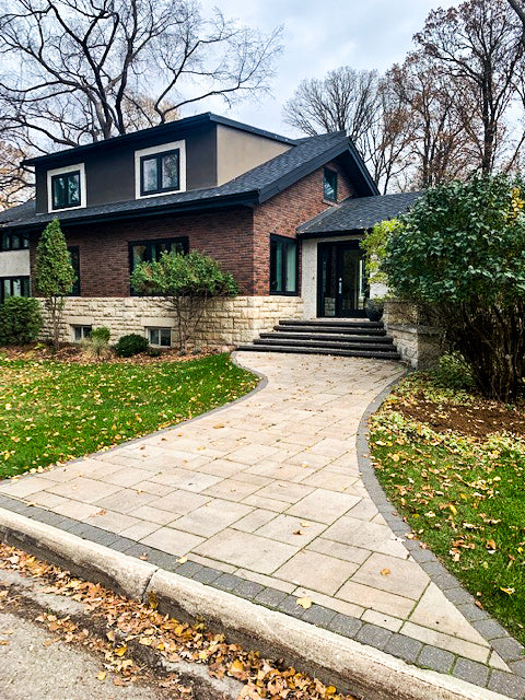 Front Walkway designed by Landscape Liquidator and Patio World