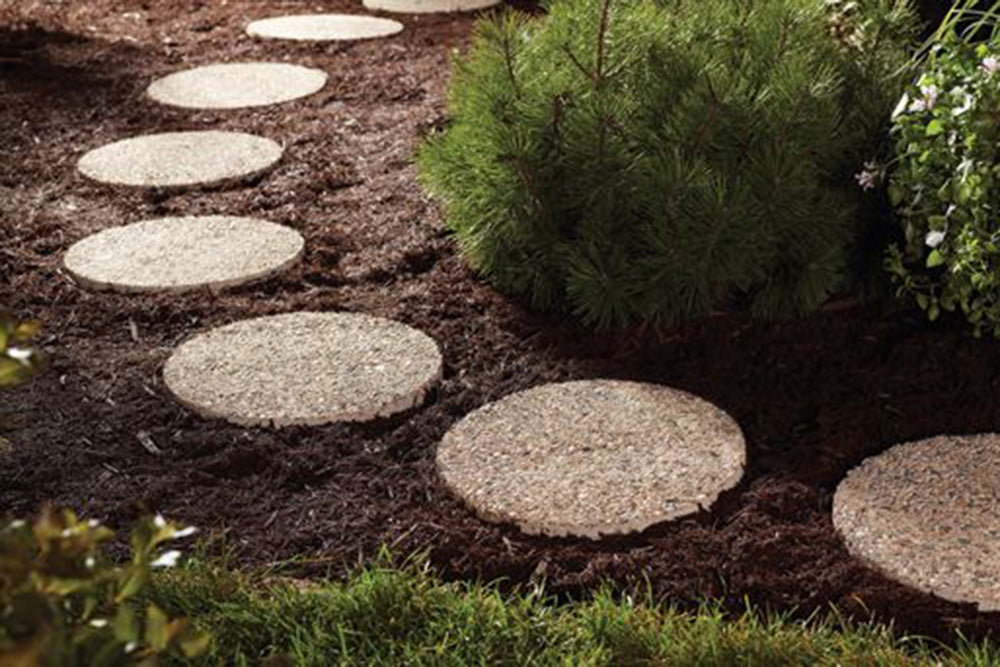 16 inch Round Stepping Stones – Landscape Liquidator