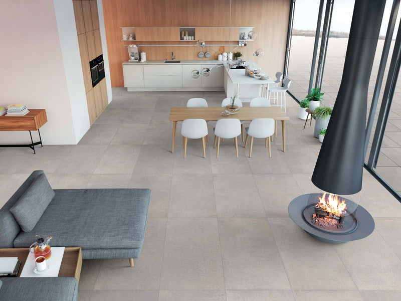 Walkway and a staircase made with Passageway Stepping Units surrounded by a rock bed and boulders