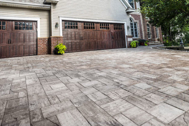 Driveway made with Vantage Paver Set
