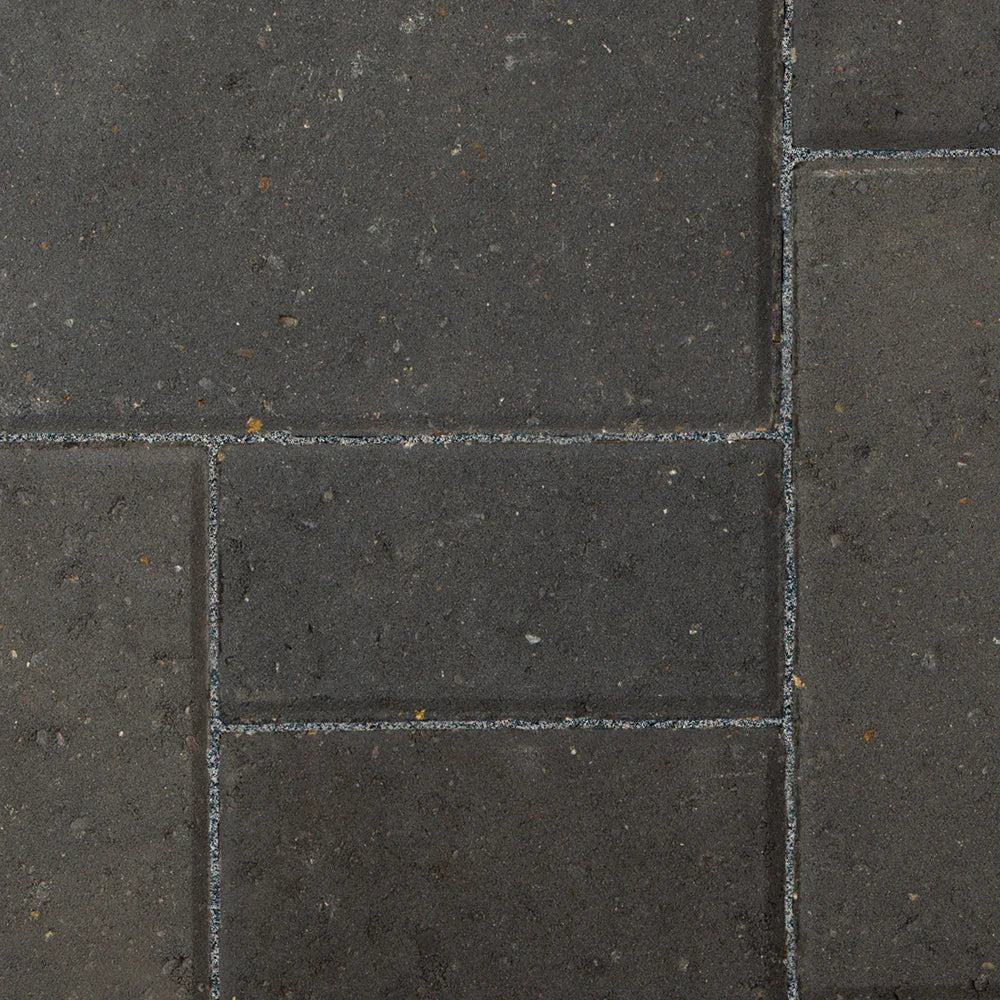 Holland Pavers in charcoal