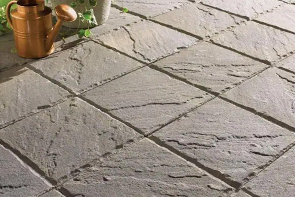 patio made with textured 16