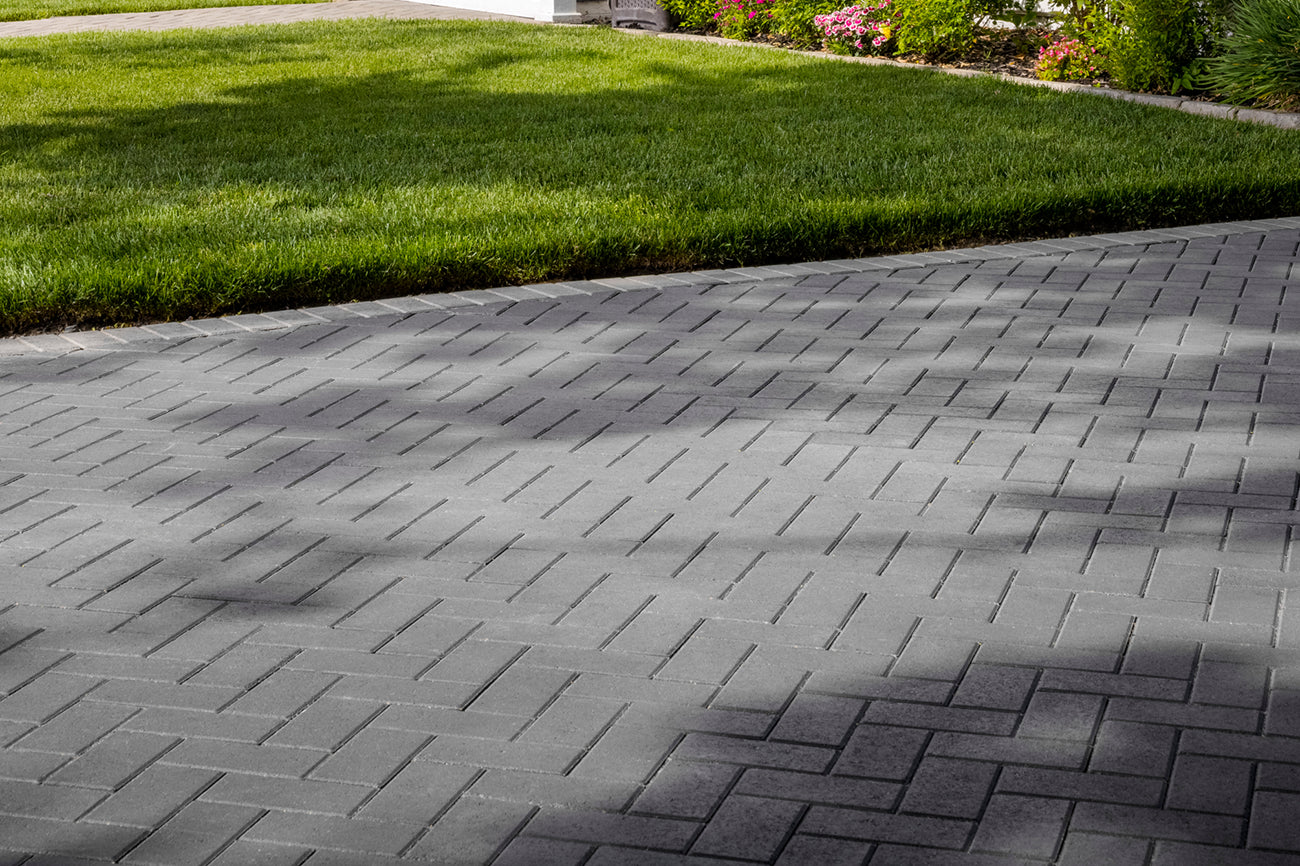 Drive way made with Holland Pavers